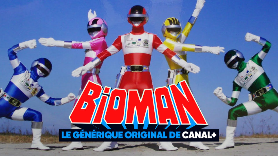 Bioman, le générique original de Canal+ (1985)