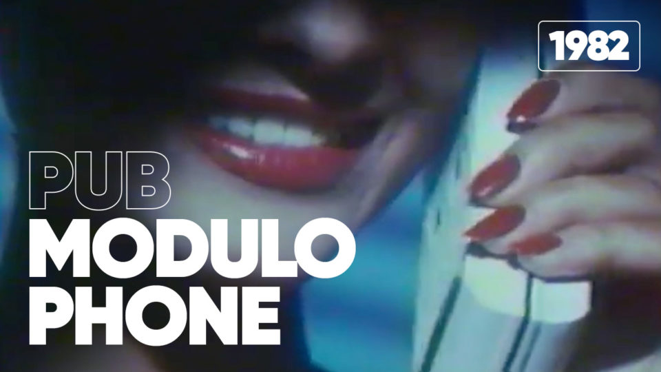Pub Modulo-phone (1982) Pub Modulo-phone (1982)
