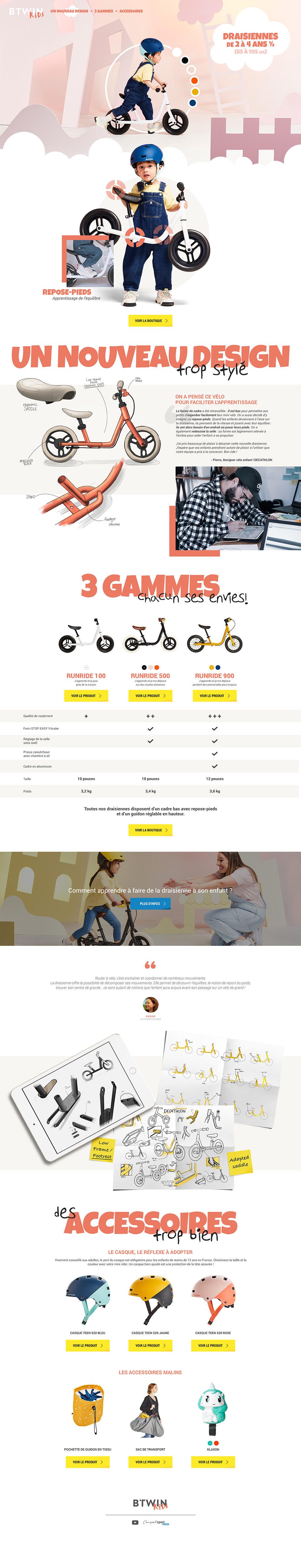 B'TWIN Kids | Nouvelles draisiennes (2021) B'TWIN Kids | Nouvelles draisiennes (2021)
