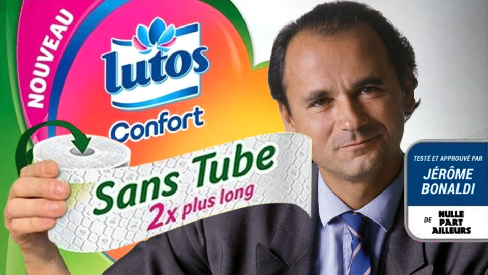Bonaldi et le papier toilette sans tube Bonaldi et le papier toilette sans tube