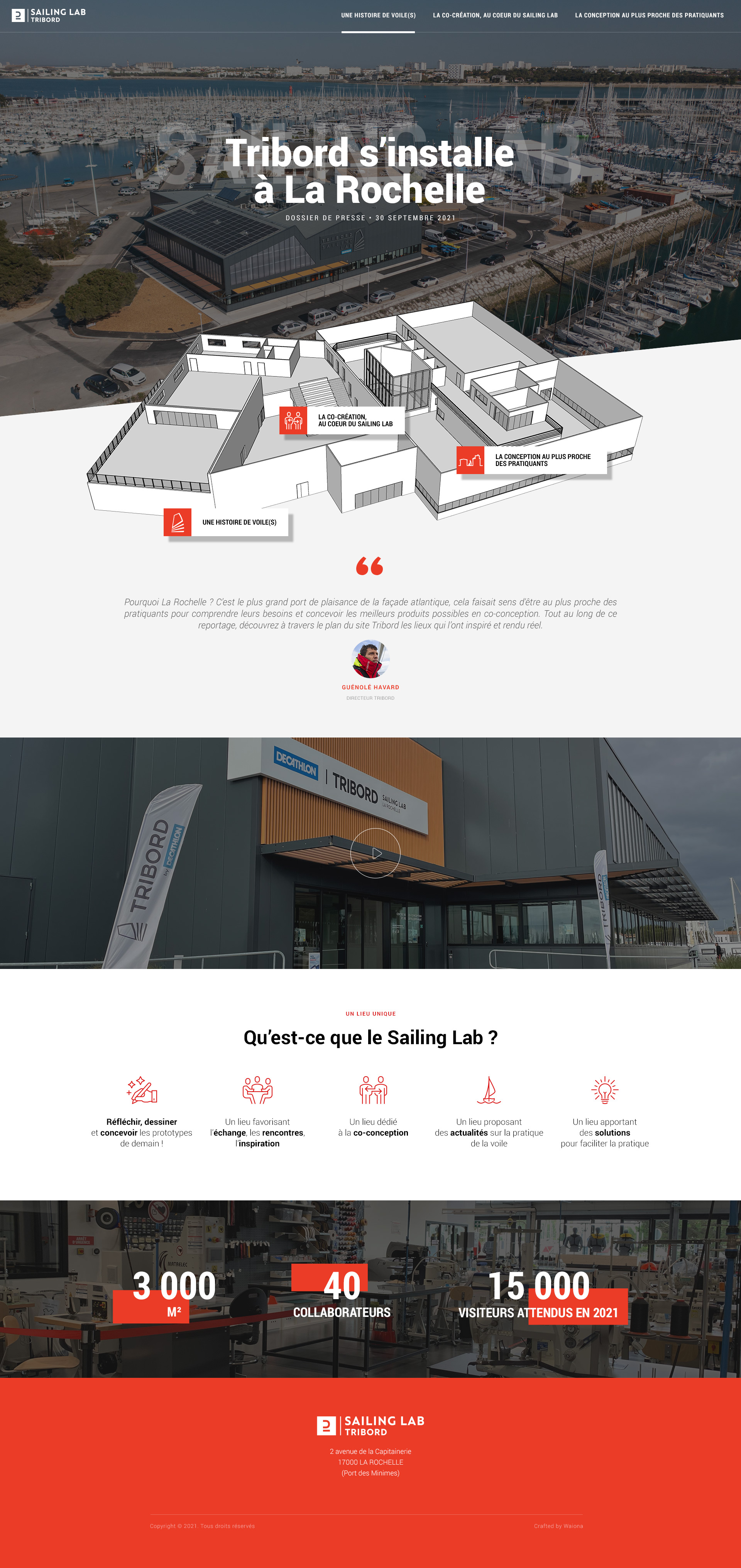 Tribord Sailing Lab (2021) Tribord Sailing Lab (2021)