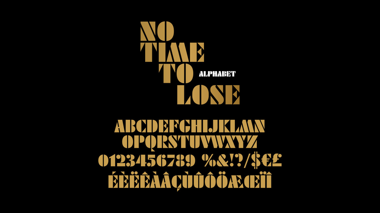 Vector Alphabet : NO TIME TO DIE