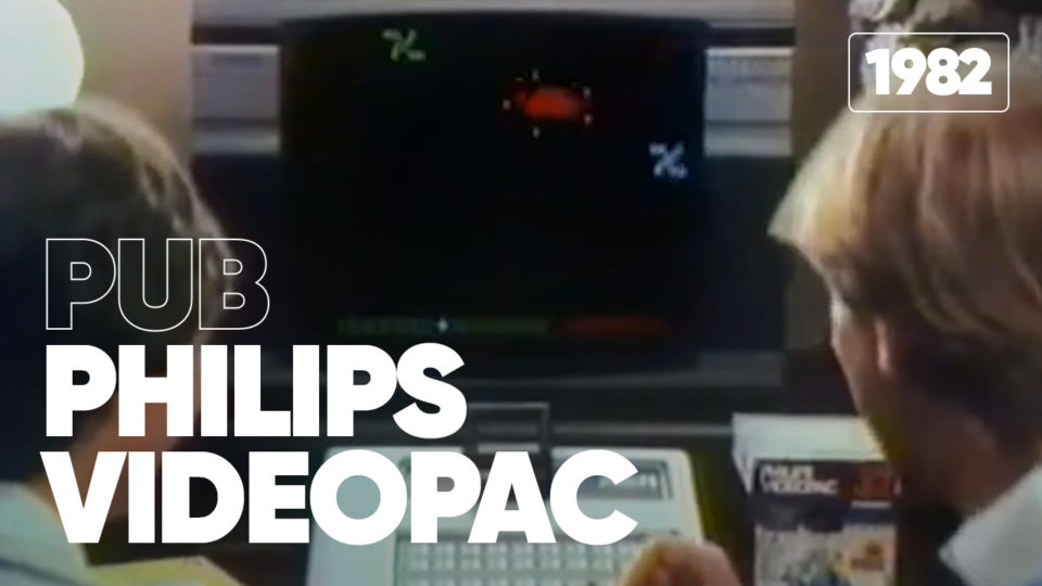 Pub Philips Videopac (1982) | Nos Années Pub