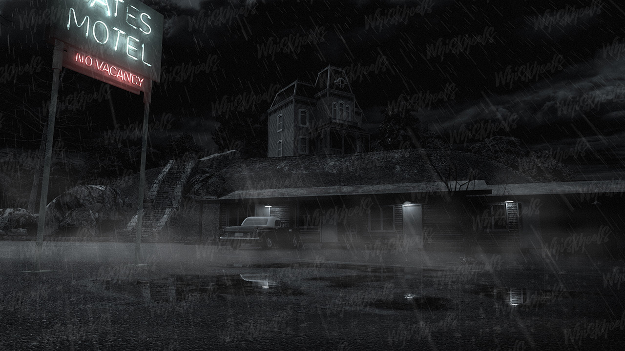 Image Stock | Hitchcock's Psycho Bates Motel Image Stock | Hitchcock's Psycho Bates Motel