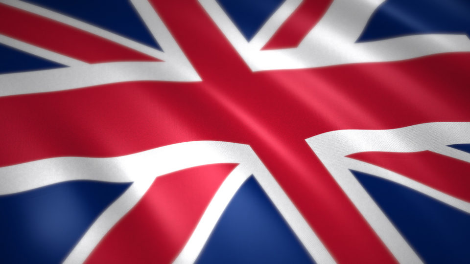 Image Stock | Waving flag : United Kingdom (4K)